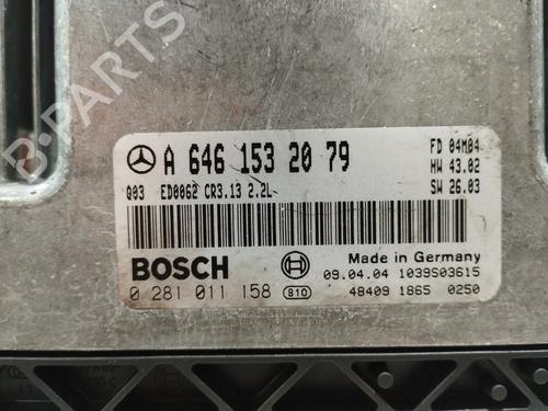 Engine control unit (ECU) MERCEDES-BENZ E-CLASS (W211) E 220 CDI (211.006) | BP37671409M57 - Image 2