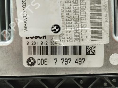 Engine control unit (ECU) BMW 3 (E90) 320 d | BP38785208M57 - Image 2