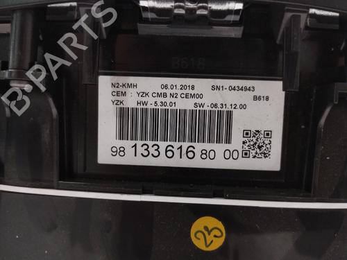 Instrument cluster CITROËN C3 III (SX) 1.6 BlueHDi 75 | BP36465846C47 - Image 3