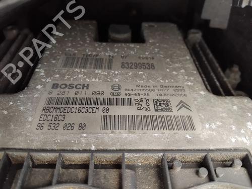 Engine control unit (ECU) PEUGEOT 307 Break (3E) 1.4 HDi | BP39210783M57 - Image 2