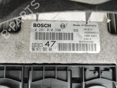 Engine control unit (ECU) PEUGEOT 307 Break (3E) 1.4 HDi | BP39515349M57 - Image 2