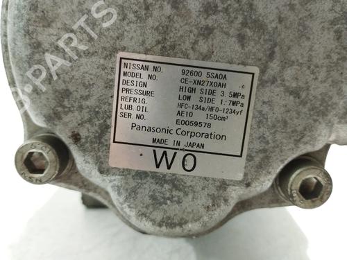 AC compressor NISSAN LEAF (ZE1) Electric | BP37090989M34 - Image 5