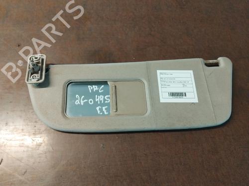 Used Left sun visor Left sun visor OPEL CORSA C Hatchback Van (X01) 1.7 DI 16V (F08, W5L) (65 hp) 40019398 40019398
