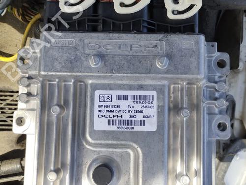 Used Engine control unit (ECU) Engine control unit (ECU) PEUGEOT 508 SW I (8E_) 2.0 HDi RXH Hybrid4 (200 hp) 40064955 40064955