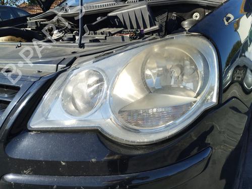Used Left headlight Left headlight VW POLO IV (9N_, 9A_) 1.4 TDI (70 hp) 40129527 40129527