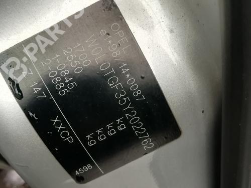 Left front driveshaft OPEL ASTRA G Estate (T98)  | BP9778270M38 