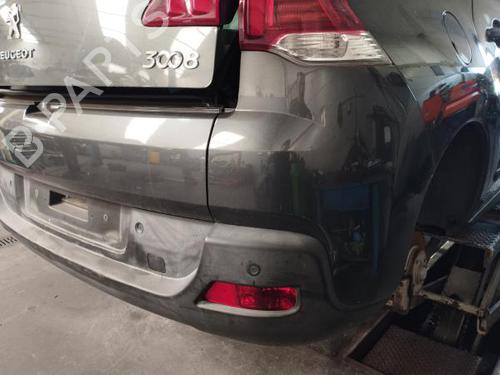 Rear bumper PEUGEOT 3008 I MPV (0U_) 1.2 | BP26525761C8 