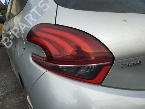 Used Left taillight PEUGEOT 208 I (CA_, CC_) 1.2 VTI 82 (82 hp) 29808394