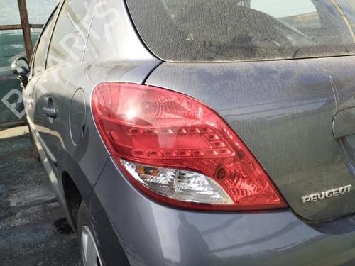 Used Left taillight PEUGEOT 207 (WA_, WC_) 1.4 16V (88 hp) 29891758