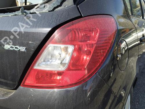Used Right taillight OPEL CORSA D (S07) 1.3 CDTI (L08, L68) (95 hp) 29914276