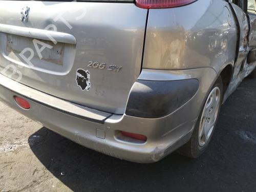 Rear bumper PEUGEOT 206 Hatchback (2A/C) 1.4 CNG | BP29925211C8