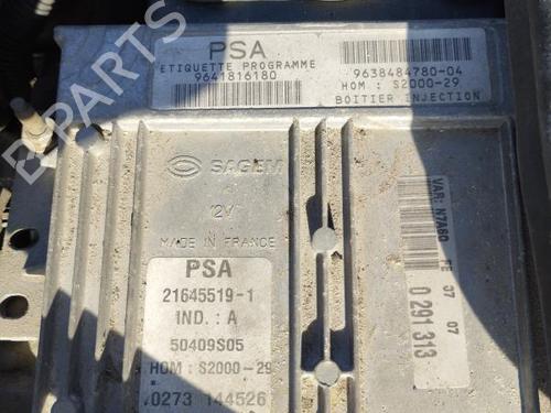 Used Engine control unit (ECU) PEUGEOT 206 Hatchback (2A/C) 1.4 CNG (75 hp) 29925215