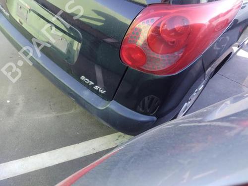 Rear bumper PEUGEOT 207 SW (WK_) 1.4 16V | BP29589084C8 