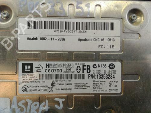 Other OPEL ASTRA J (P10)  | BP13721973O1 