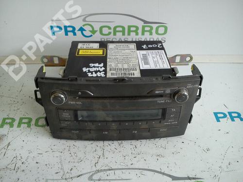 Used Radio TOYOTA AURIS (_E15_) [2006-2013]  9773624