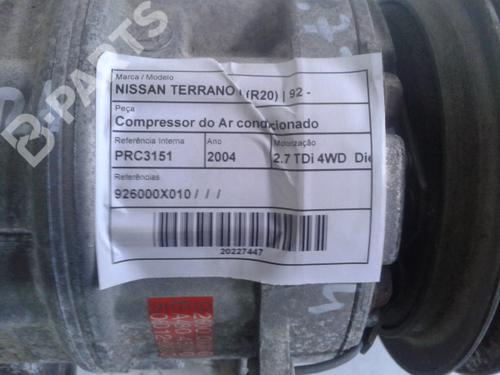 AC Kompressor NISSAN TERRANO II (R20)  | BP9773691M34 