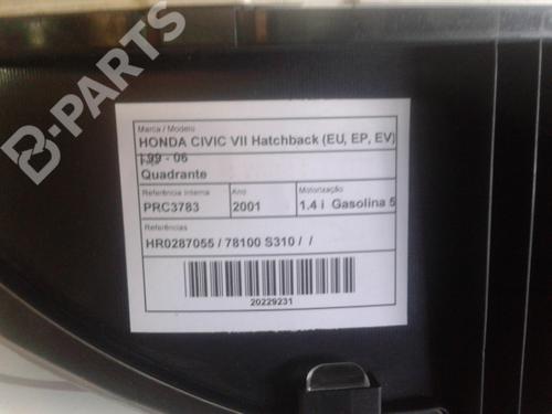 Instrumentenkombination HONDA CIVIC VII Hatchback (EU, EP, EV)  | BP9773781C47 