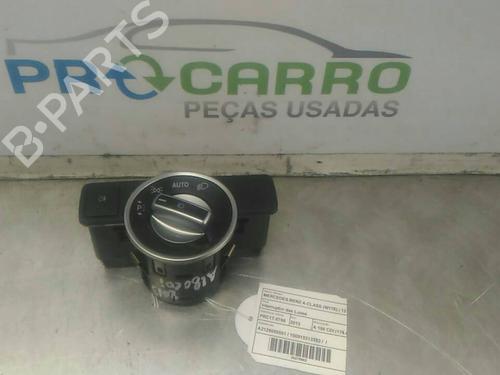 Used Headlight switch MERCEDES-BENZ A-CLASS (W176) [2012-2018]  13722745