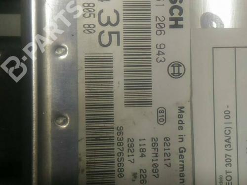 Engine control unit (ECU) PEUGEOT 307 (3A/C) | BP9777896M57