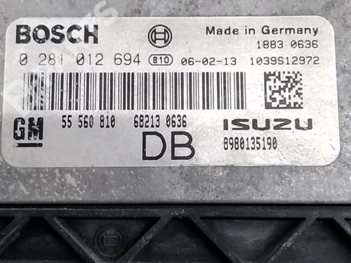 Engine control unit (ECU) OPEL ASTRA H Estate (A04) | BP9777955M57