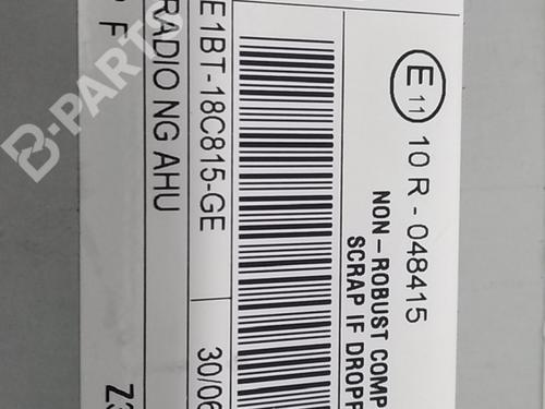 Radio FORD FIESTA VI (CB1, CCN)  | BP9778832E6