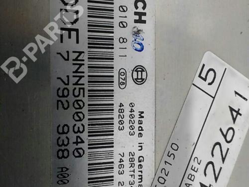 Engine control unit (ECU) LAND ROVER FREELANDER I (L314)  | BP9779678M57 