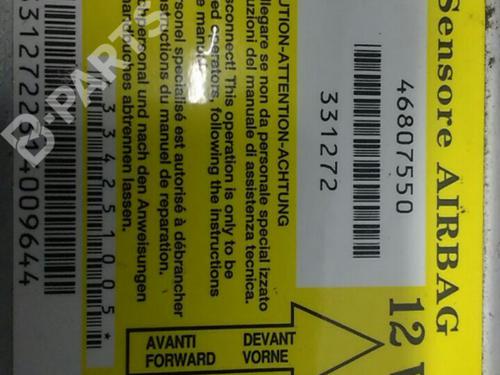 ECU airbags FIAT PANDA (169_)  | BP9780602M53 