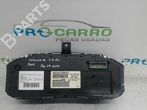 Instrument cluster RENAULT MEGANE II (BM0/1_, CM0/1_)  | BP9780999C47