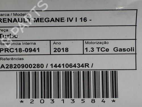 Turbocharger/Supercharger RENAULT MEGANE IV Saloon  | BP29978318M71