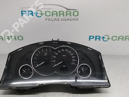 Used Instrument cluster OPEL MERIVA A MPV (X03) 1.6 (E75) (87 hp) 9784043