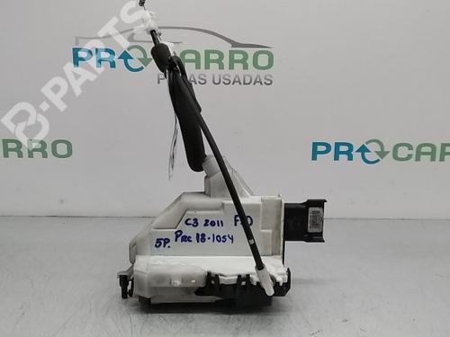 Used Front right lock CITROËN C3 II (SC_) [2009-2026]  9784598
