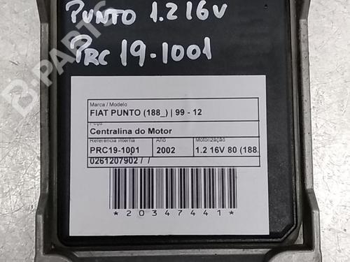 Used Engine control unit (ECU) FIAT PUNTO (188_) 1.2 16V 80 (188.233, .235, .253, .255, .333, .353, .639,... (80 hp) 9786199