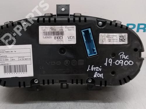Kombiinstrument SKODA FABIA II (542) 1.6 TDI | BP9786394C47 