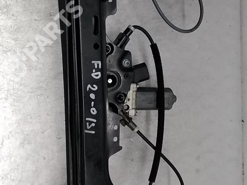 Front right window mechanism BMW 5 (E60) 530 d BP9787645C23