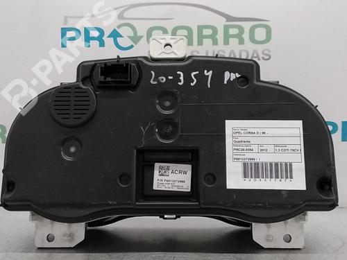 Instrument cluster OPEL CORSA D (S07) 1.3 CDTI (L08, L68) | BP9788546C47