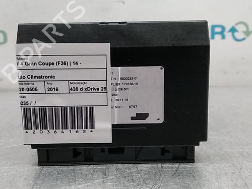 Climate control BMW 4 Gran Coupe (F36) 430 d xDrive 6820235