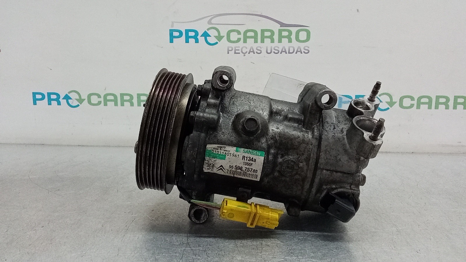 AC compressor PEUGEOT 308 I (4A_, 4C_) 1.6 HDi 9792874 BParts
