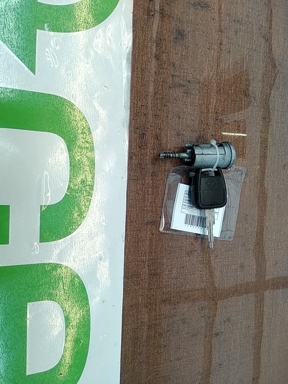 Ignition barrel OPEL ASTRA G Hatchback (T98) 9785842 BParts