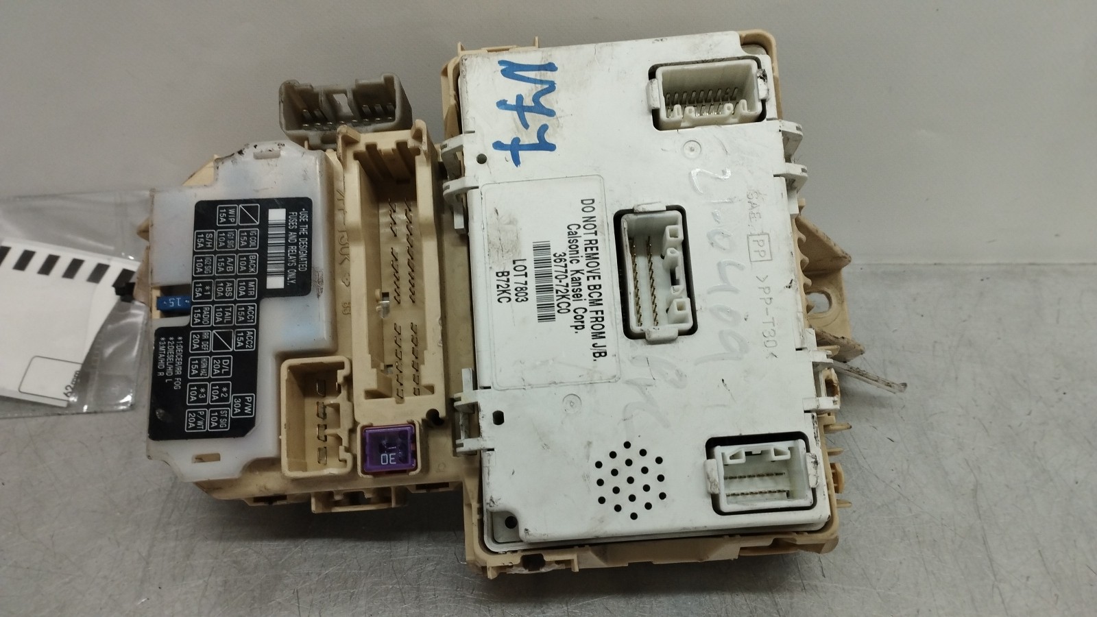 Fuse box SUZUKI SWIFT III (MZ, EZ) 1.3 DDiS (RS 413D) 9795791 BParts