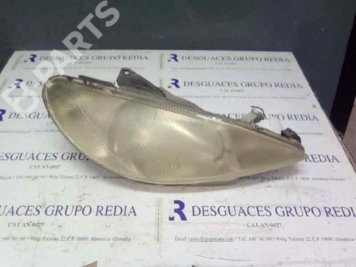 Used Right headlight Right headlight PEUGEOT 206 Hatchback (2A/C) [1998-2012] 10129022 10129022