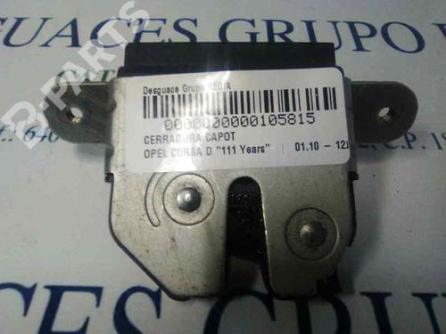 Used Hood lock Hood lock OPEL CORSA D (S07) 1.3 CDTI (L08, L68) (90 hp) 10126377 10126377