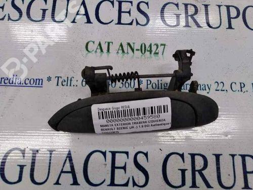 Used Rear left exterior door handle Rear left exterior door handle RENAULT SCÉNIC I MPV (JA0/1_, FA0_) 1.9 dTi (JA1U) (80 hp) 10128446 10128446