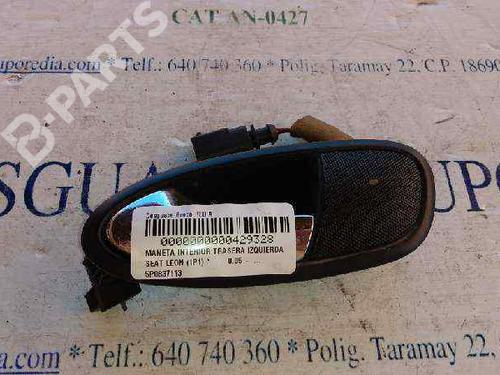 Used Rear left interior door handle Rear left interior door handle SEAT LEON (1P1) [2005-2013] 10127885 10127885