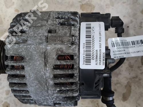 Used Alternator Alternator VW GOLF PLUS V (5M1, 521) 1.9 TDI (105 hp) 10274074 10274074