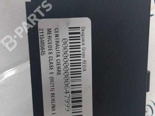 Used Comfort control module Comfort control module MERCEDES-BENZ E-CLASS (W211) E 270 CDI (211.016) (177 hp) 10130608 10130608
