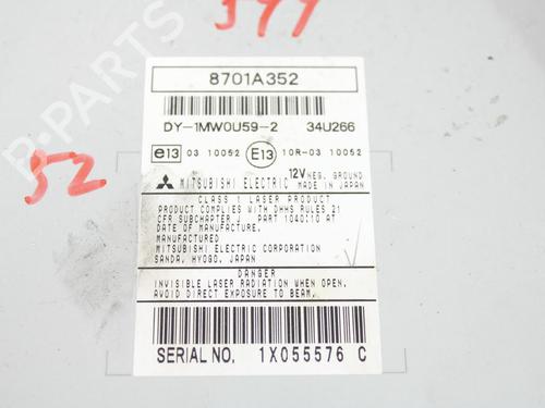 Radio MITSUBISHI ASX (GA_W_)  | BP22303661E6 