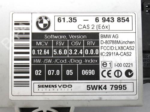 Electronic module BMW 5 (E60) 530 d | BP32659244M83