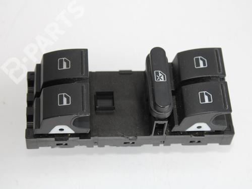Used Left front window switch Left front window switch SEAT LEON (1P1) 1.6 TDI (105 hp) 10119546 10119546