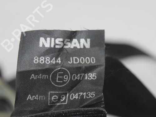 Rear right seatbelt NISSAN QASHQAI / QASHQAI +2 I (J10, NJ10, JJ10E) 1.5 dCi | BP13029047I28 