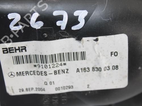 Heater blower motor MERCEDES-BENZ M-CLASS (W163) ML 270 CDI (163.113) | BP11836217M62 